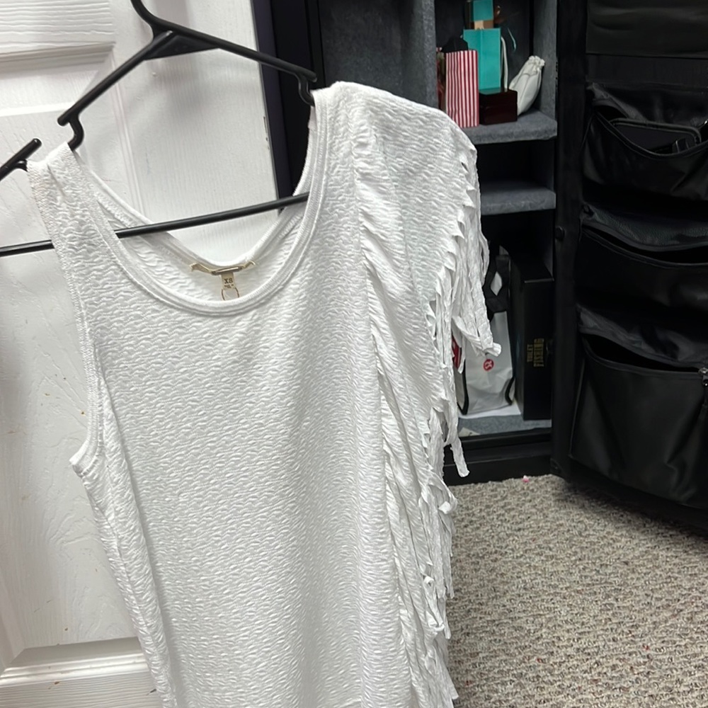 Xs gimmicks white shirt NWT